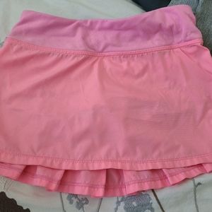 Girls ivivva pink skort size7